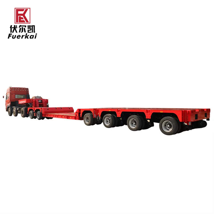 300t Capacity Modules Multi-axle Semi Truck Trailer | Yangzhou Vulcan Machinery Manufacturing Co., Ltd