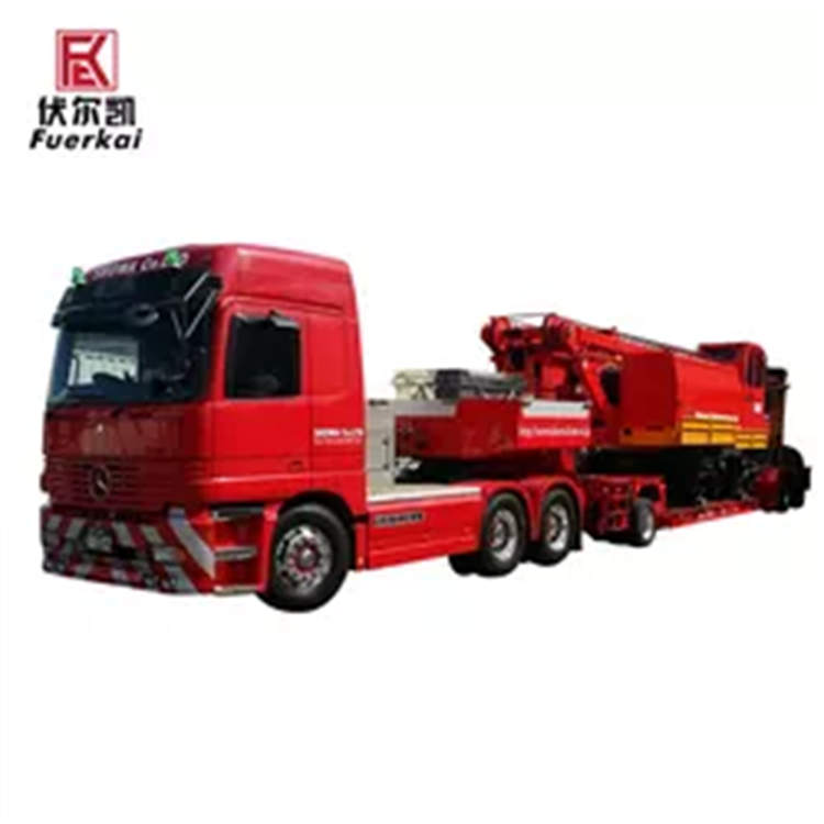 300t Capacity Modules Multi-axle Semi Truck Trailer | Yangzhou Vulcan Machinery Manufacturing Co., Ltd