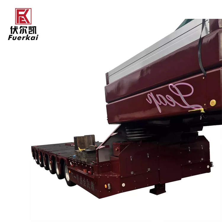 300t Capacity Modules Multi-axle Semi Truck Trailer | Yangzhou Vulcan Machinery Manufacturing Co., Ltd