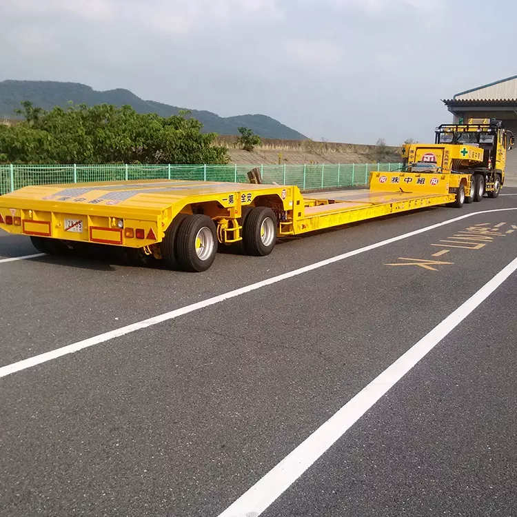 3 Axle Cargo Flat Deck Sale Chassis Wind Industry | Yangzhou Vulcan Machinery Manufacturing Co., Ltd