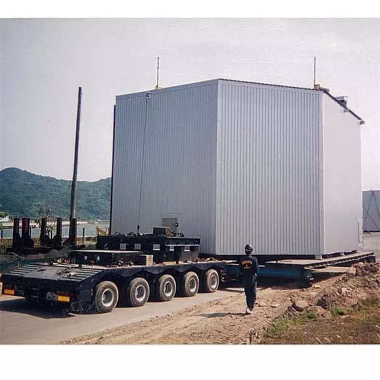Original Long Truck Semi 3 Axle Self-Propelled Trailer | Yangzhou Vulcan Machinery Manufacturing Co., Ltd