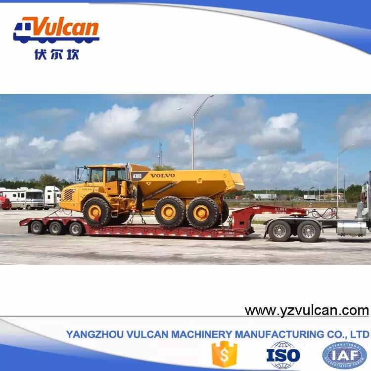 Wholesale Equipment Electrical Tug Dual Axle Semi Truck Trailer | Yangzhou Vulcan Machinery Manufacturing Co., Ltd