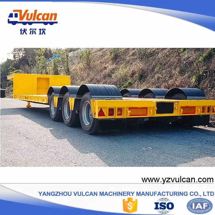 Wholesale Equipment Electrical Tug Dual Axle Semi Truck Trailer | Yangzhou Vulcan Machinery Manufacturing Co., Ltd