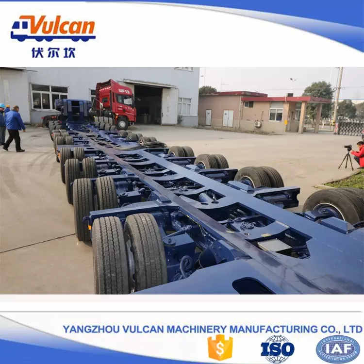 Wholesale Flat Bed Fashion Truck Extra Heavy Duty Tug Semi Trailer | Yangzhou Vulcan Machinery Manufacturing Co., Ltd